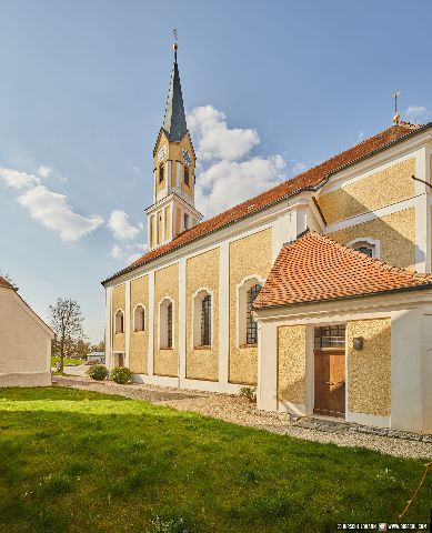 Gemeinde Massing Landkreis Rottal-Inn Anzenberg Wallfahrtskirche Mariä Heimsuchung (Dirschl Johann) Deutschland PAN